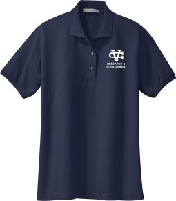 Port Authority® Ladies Silk Touch™ Polo - Navy - RESEARCH & DEVELOPMENT